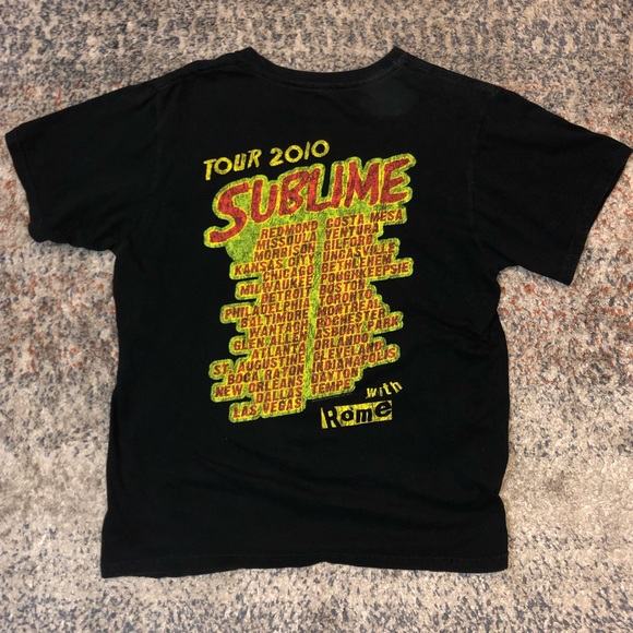 Vintage Y2K Sublime Concert Tour Band tee t-shirt - Picture 4 of 5